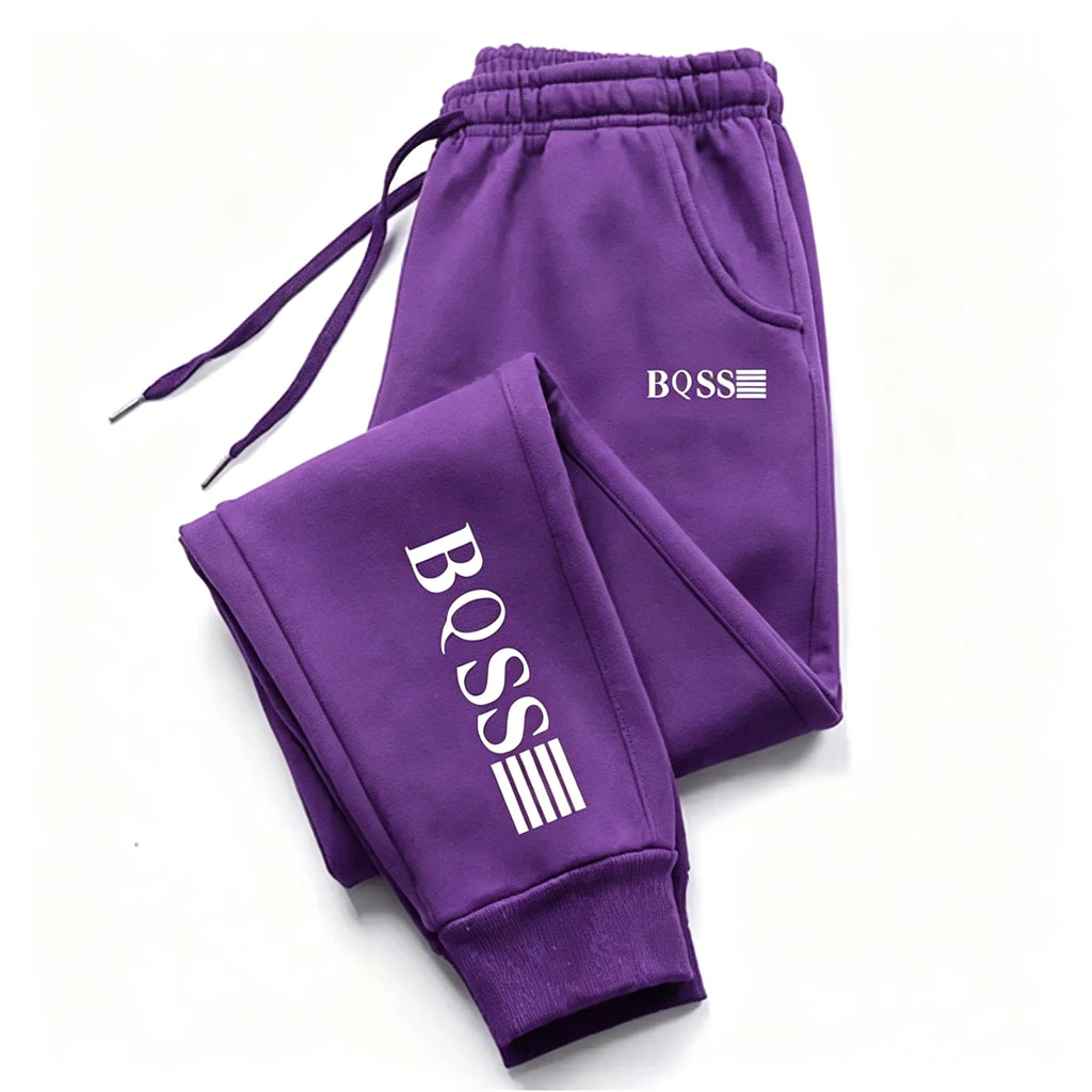 2026 New Men Printed Sweatpants Fashion Streetwear Joggers Elastic Waist Casual Pants Soft High Quality Versatile Trousers S-3XL
