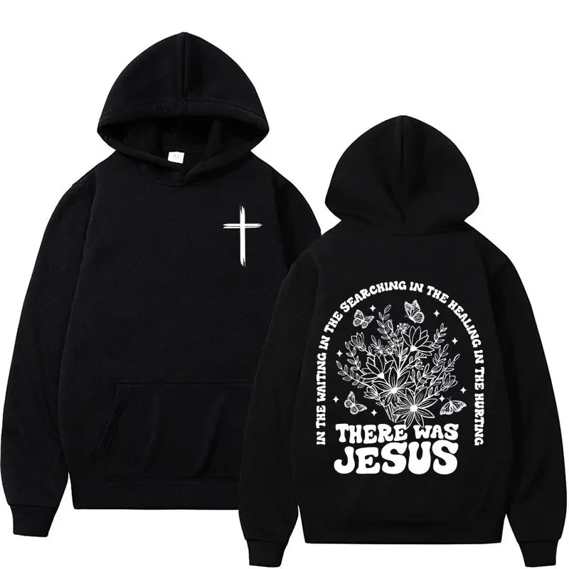 Christian Bible Verse Graphic Fleece Hoodie - Unisex Vintage Style