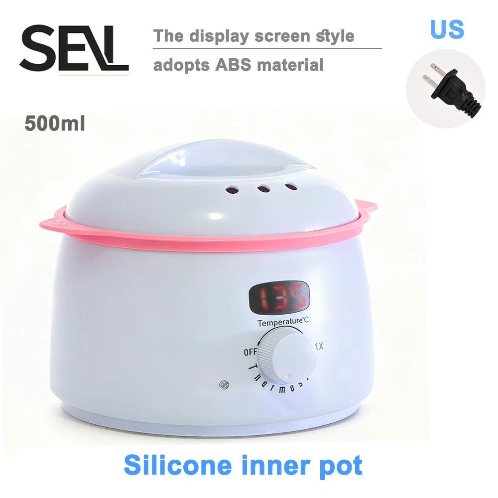 500ml Wax Heater and Melting Pot for Hair Removal - USB Powered