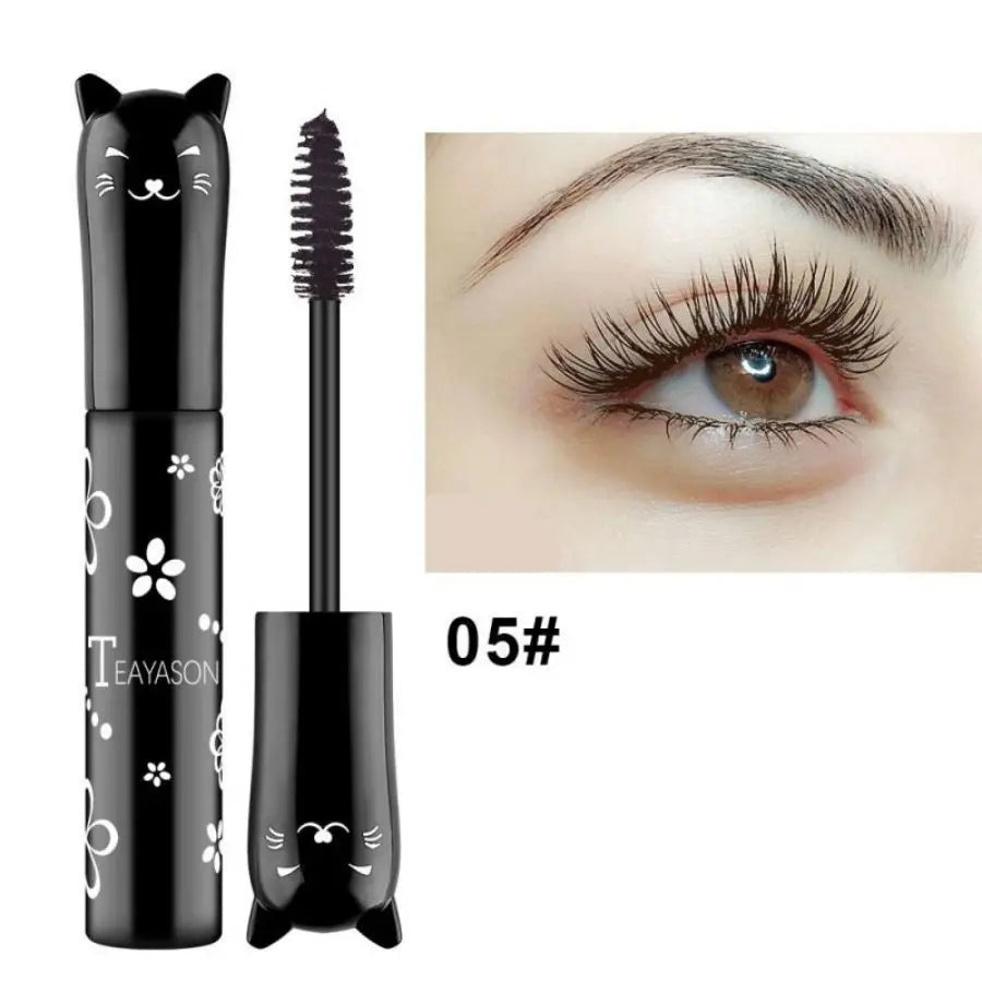 6 Color Mascara Set With Large Brush Head For Bold Eyes Non Clumping Not Easy To Smudge Mascara And Eyebrow Gel