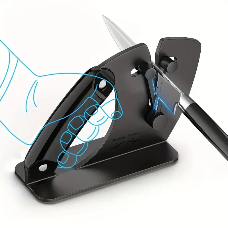 Afilador de cuchillos profesional Sistema de afilado de cuchillos de cocina Gadgets de cocina Piedra de afilar cuchillos
