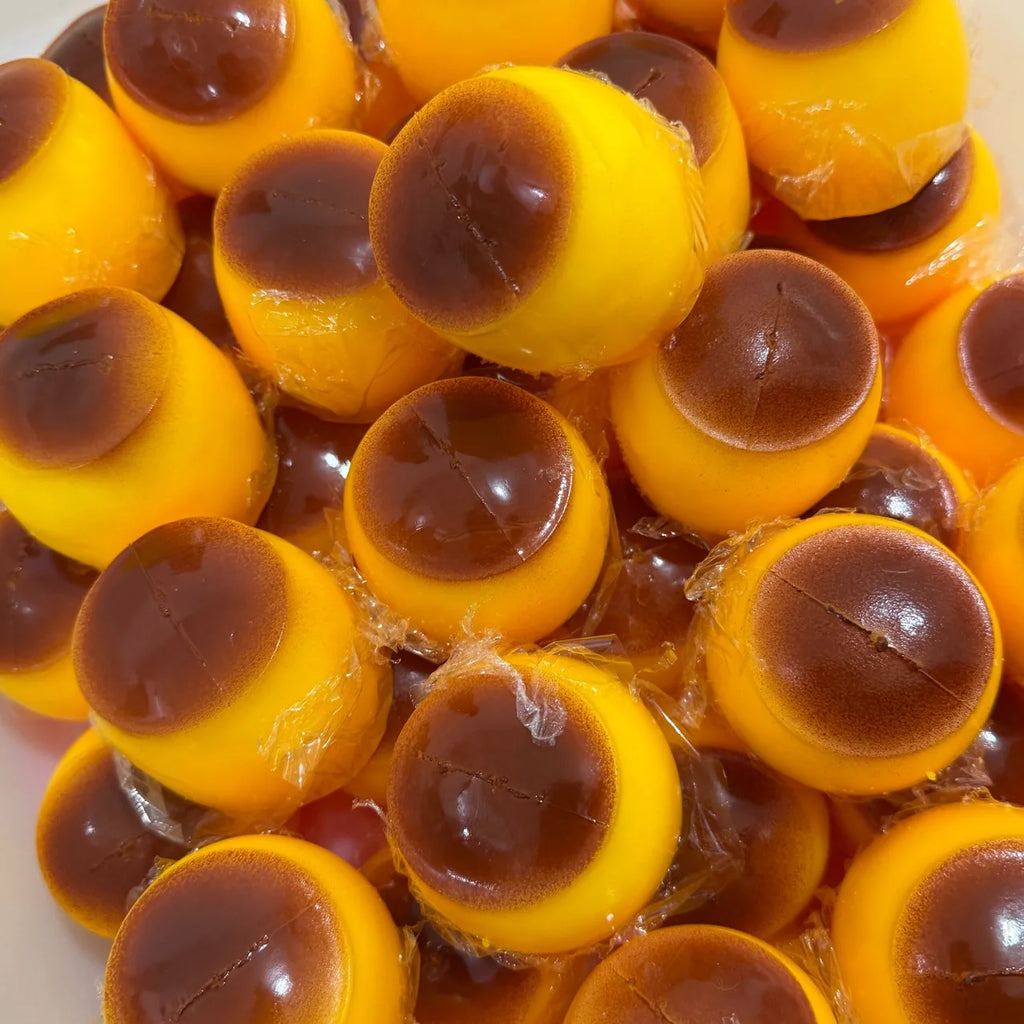 Caramel Pudding Squeezing Toy - Stress Relieving Plastic Squeeze Ball