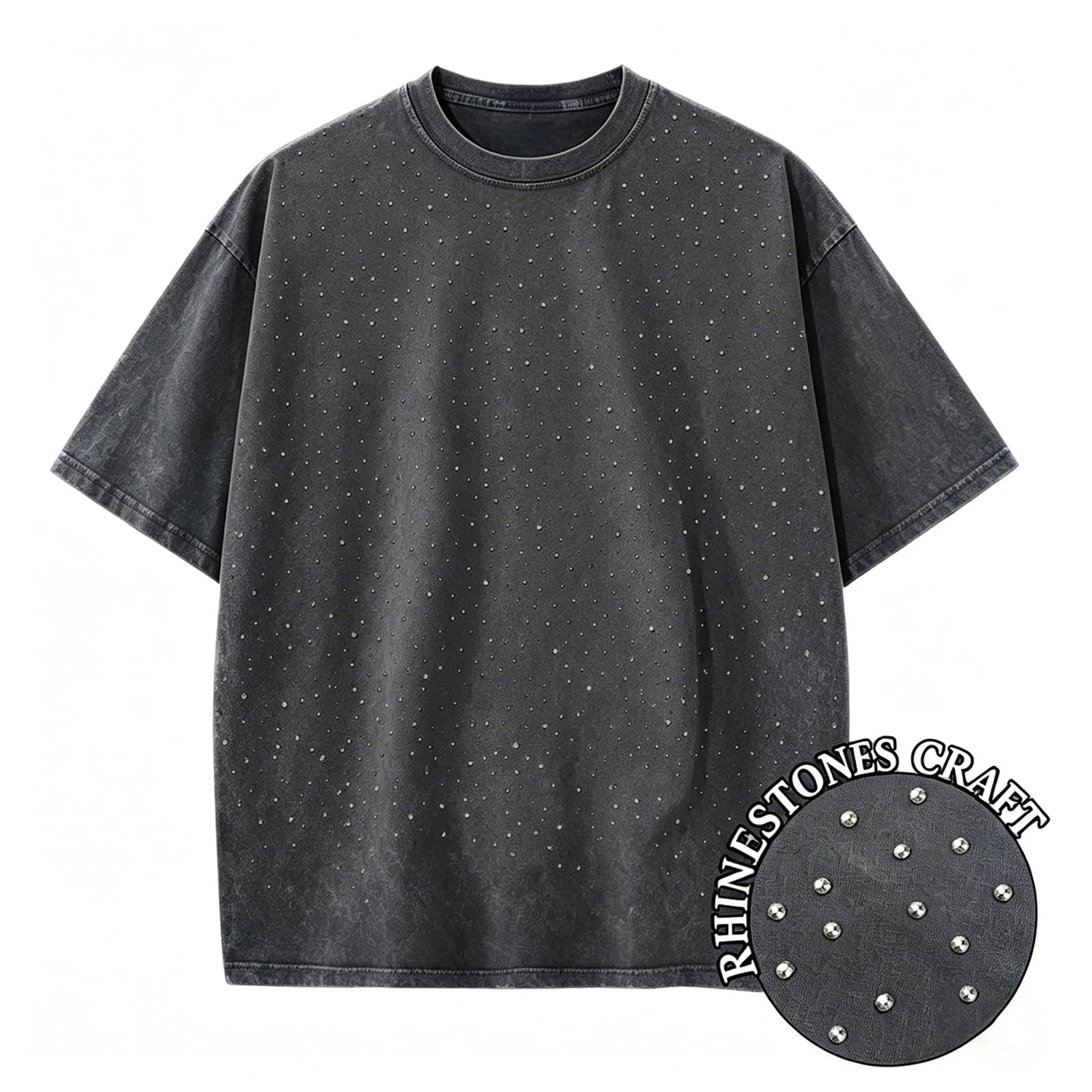 Men'S Women'S Washed Vintage T-Shirts Street Hip Hop Retro Punk T Shirt Harajuku Casual Cotton Short Sleeve Couple Tshirts Tees