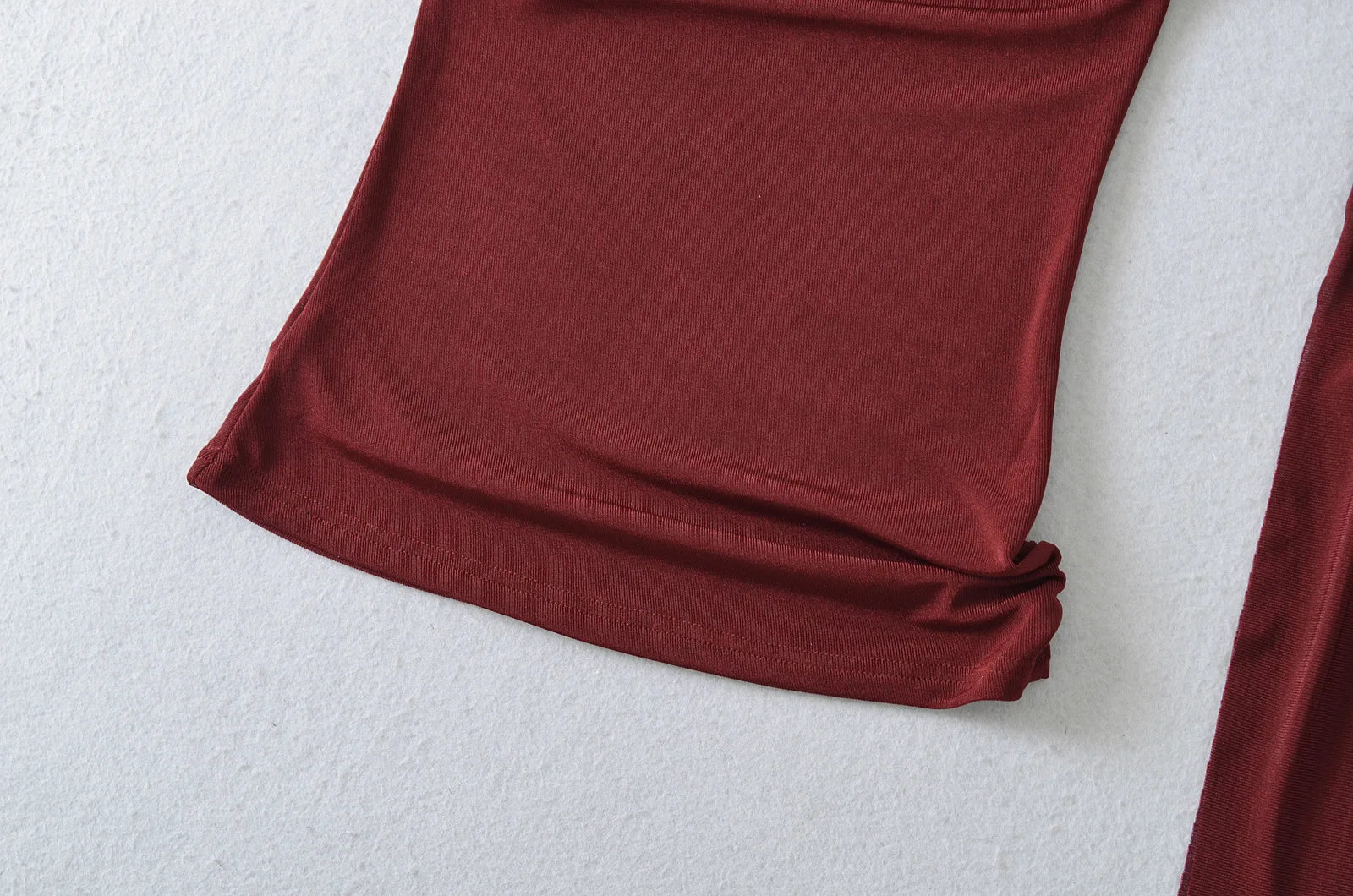 Sexy Pure Desire Short Sleeve T-Shirt Women's Spicy Girl Sash One Shoulder Tube Top Short Length Slim Fit Casual Noble