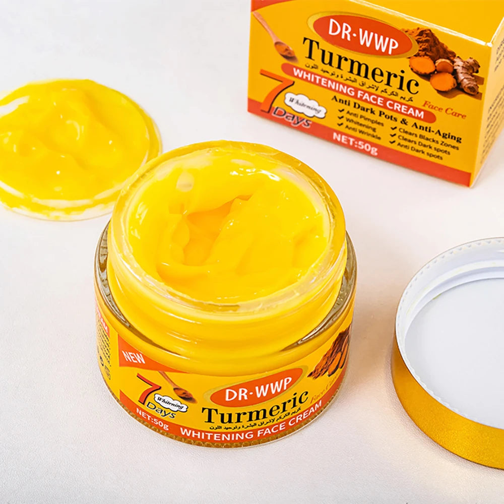 Turmeric Facial Serum Skincare Moisturizing Facial Exfoliating Body Lotion Hydrating Brightening Skin Softening Body Care Scrub