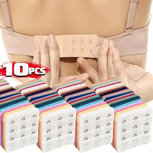 Bra Extender For Women Elastic Adjustable Strap Clip Expander With Hooks For Comfortable Intimates