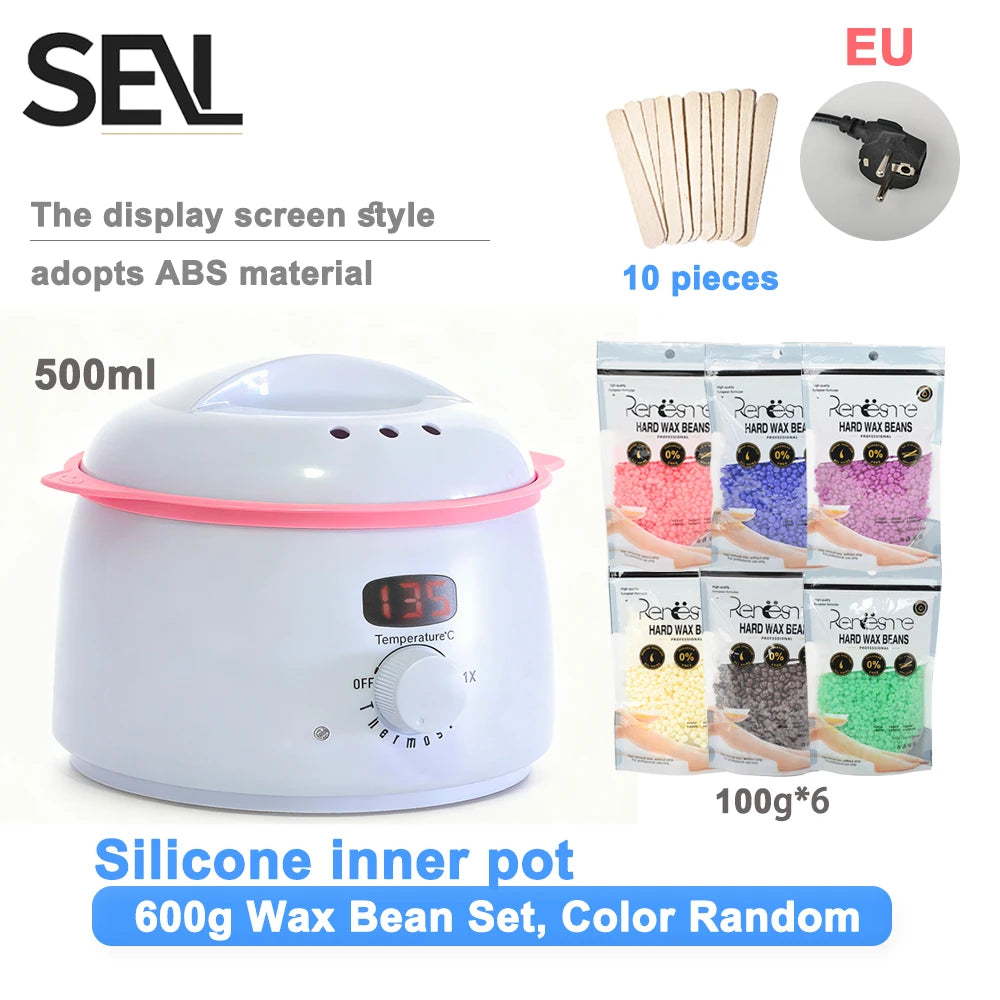 500ml Wax Heater and Melting Pot for Hair Removal - USB Powered