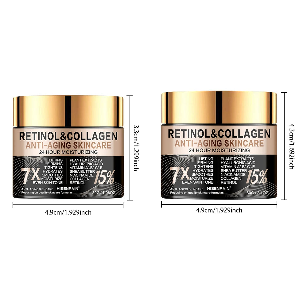 HISENRAIN Retinol Collagen Eye Cream - Anti-Aging Moisturizer