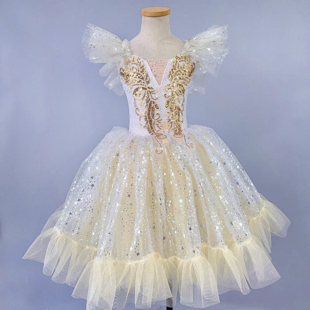 Dance Costumes Girls Dresses Cosplay Girl Ballet Leotards Baby Outfit Vestidos Summer Children Ballet Dress Tutu Kids Clothes