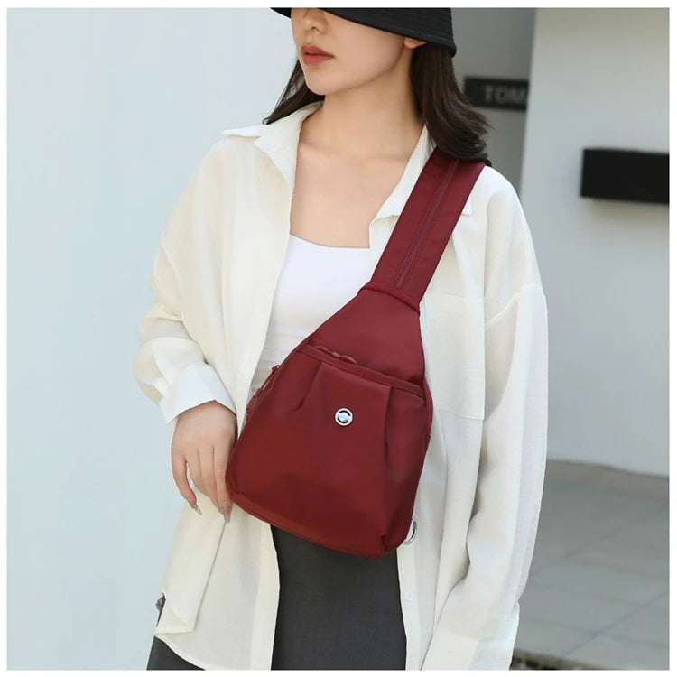 Fashion Casual Women's Chest Bag High Quality Women's Backpacks Multi Functional Shoulder Bag Large Capacity Women's Handbags