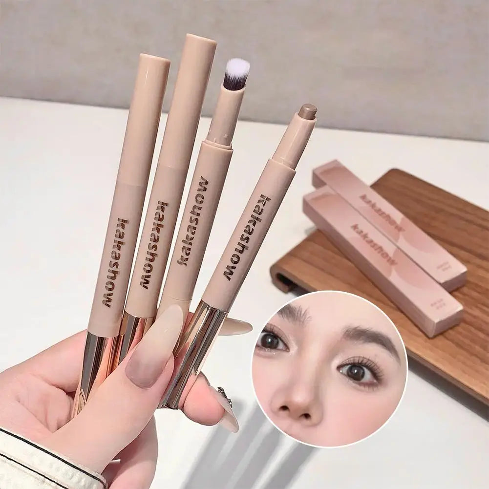 2In1 Contouring Pen With Brush Facial Contour Stick Makeup, Neutral Bronzer Makeup Sticks, 3D Contouring Stick For Face Body