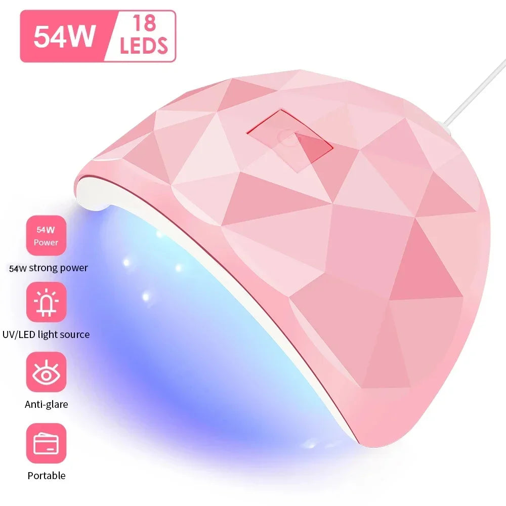 LINMANDA Nail Lamp 88W 18LED Uv Light for Nails Curing Lamp 3 Timer Setting Nail Dryer Gel Polish Light With Automatic Sensor