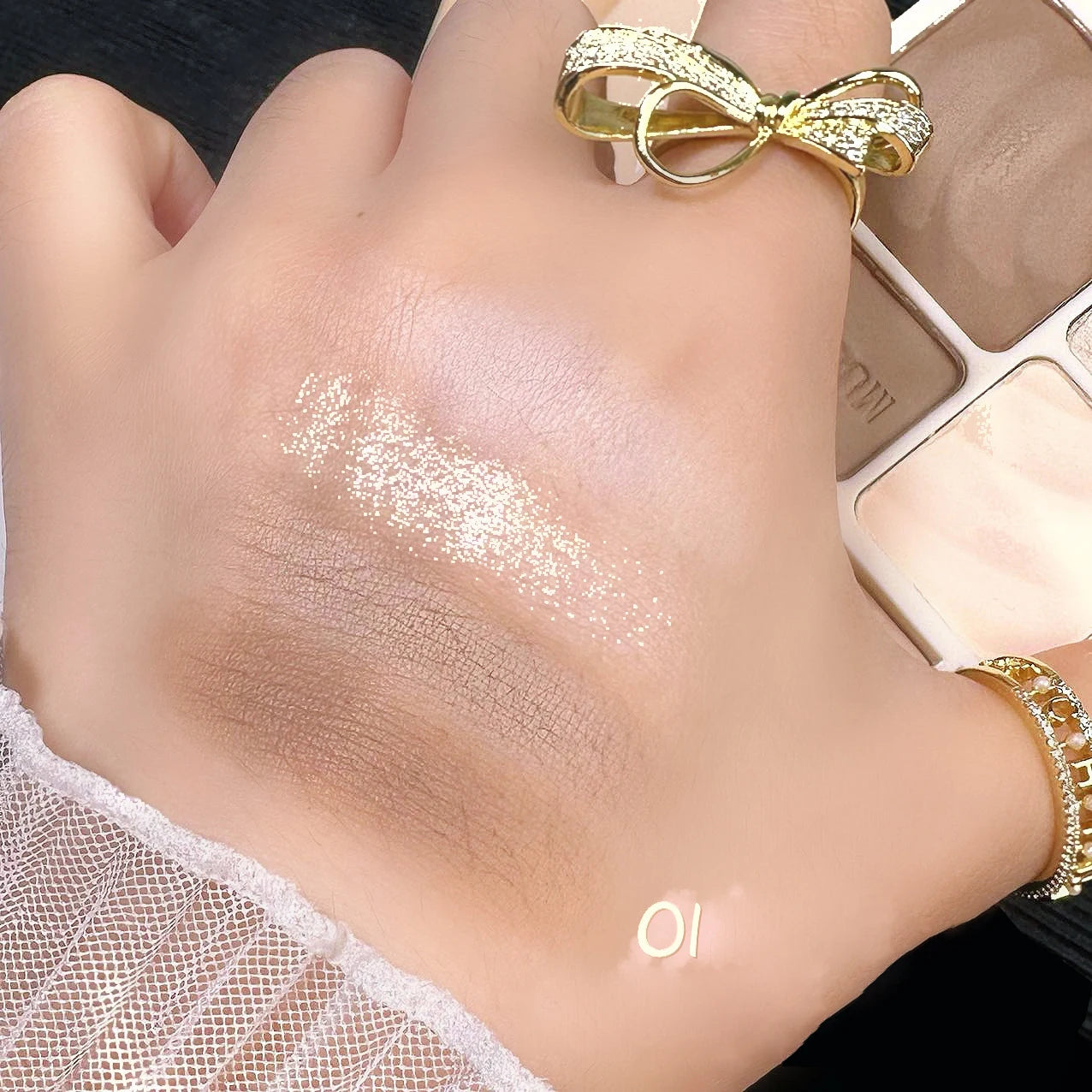4 Colors Highlighter Contour 3D Facial Bronzer Cosmetic Brightening Beige Matte Highlights Palette Nose Shadow Powder Makeup