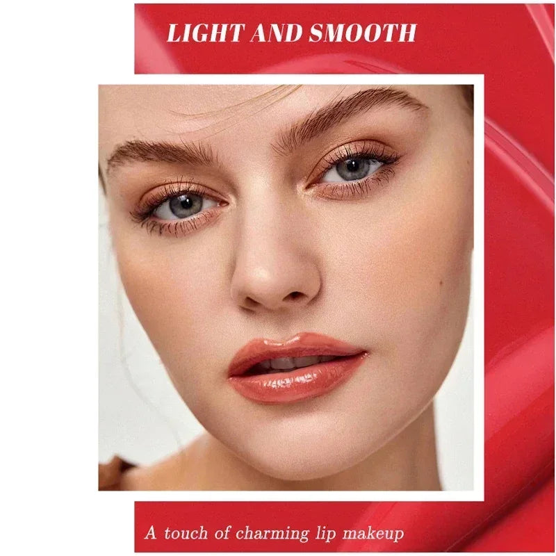 6-Piece Lip Gloss Oil Set,Aloe Vera Liquid Lipstick, Long-Lasting Moisturizing Smudge-Proof Lips Tint ,Non-Sticky Cosmetics