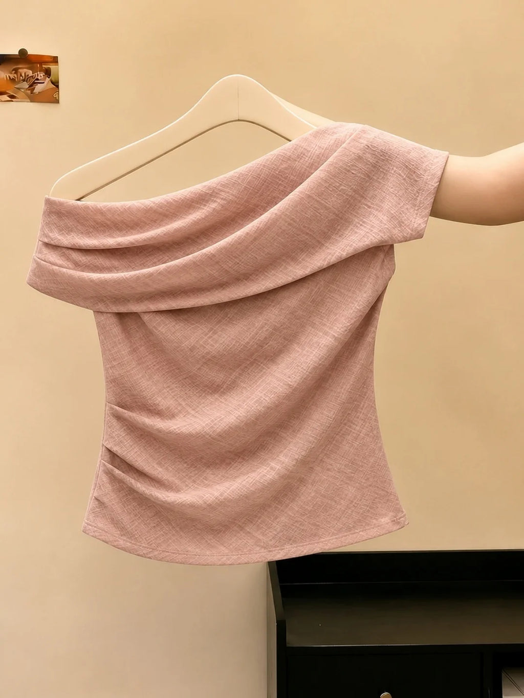 Sweet And Versatile Design Sensation Small Shirt Gentle Wind Style Summer New Arrival Slimming Beautiful Age Reduction All Ma...