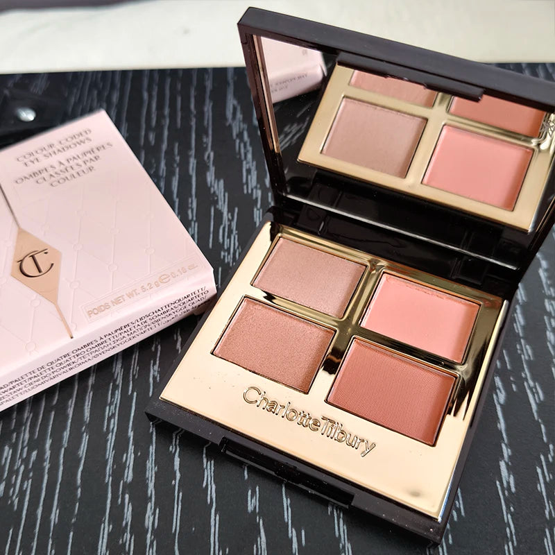 fashion Easy Apply Blusher Lasting Brighten Charlotte Makeup Tilbury 4/6/9 Colors Eye Shadow Disc Waterproof Eye Shadow Palette