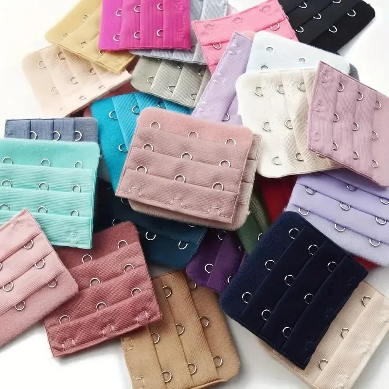 1/10Pcs Bra Extender For Women'S'S Elastic Bra Extension Strap Hook Clip Expander Adjustable Belt Buckle Intimates Accessories