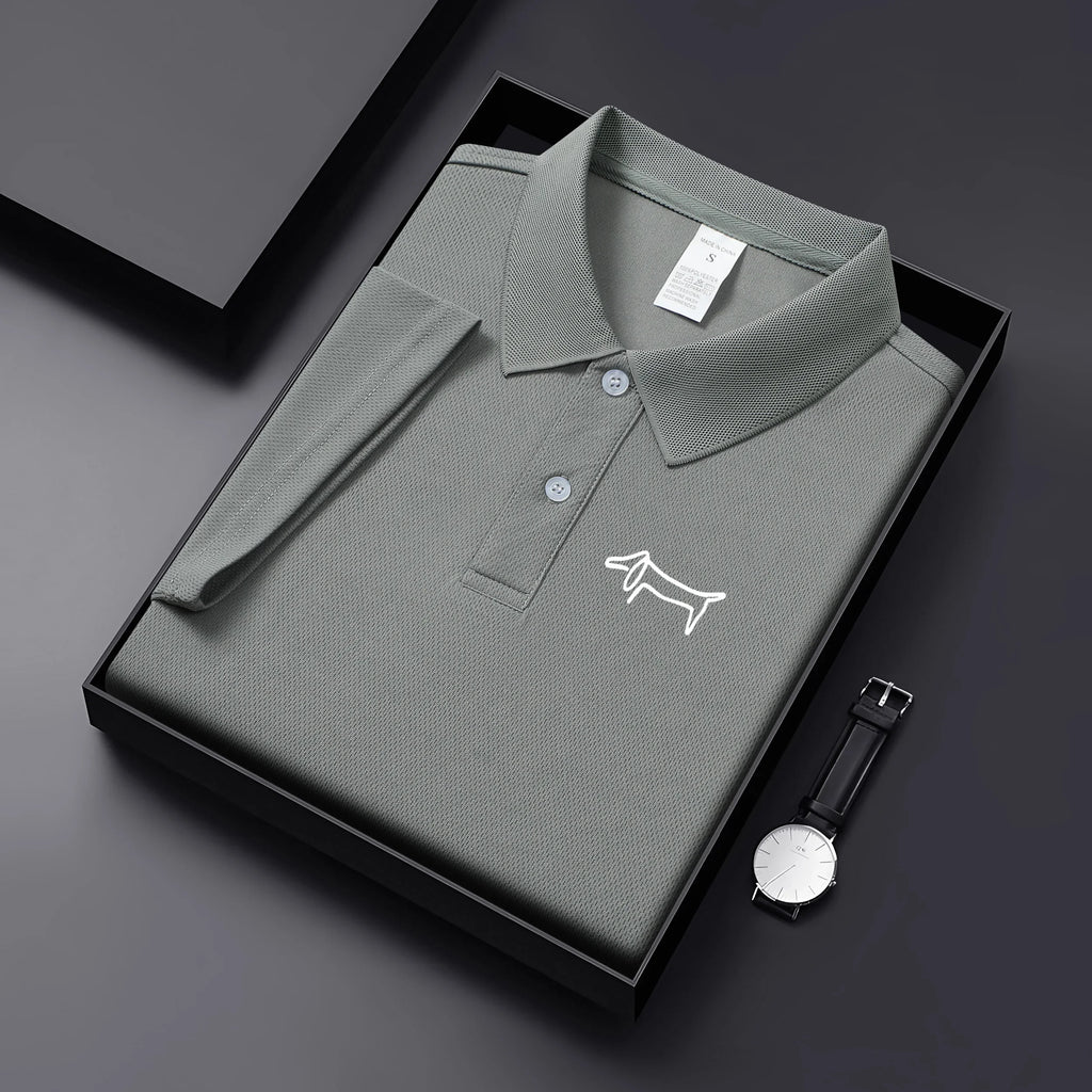 2026HighQuality Breathable Men Polo Shirts Casual Solid Color Short Sleeve Polo Shirt For Men/Women Summer Desiger Gift Clothing