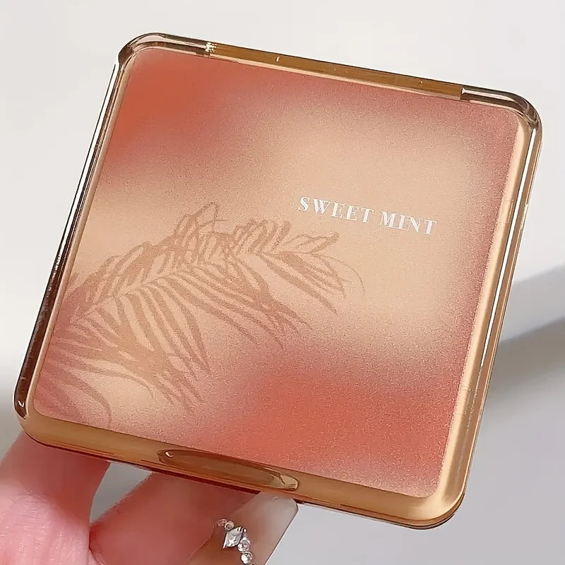 Sweetmint Multi-Function 4 Shades Contour Palette, Brightening Shading Sculpting, Long-Lasting Face Makeup