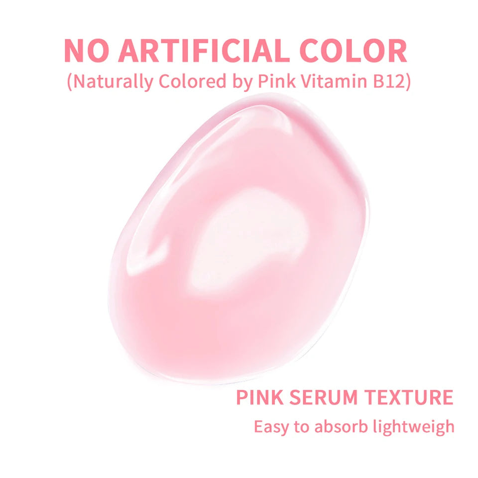 Lakerain 2Pcs Set 0-Pore Toner Pad & Salmon PDRN Pink Peptide Facial Serum Deep Moisturizing Glow Korean Facial Skin Care Kit