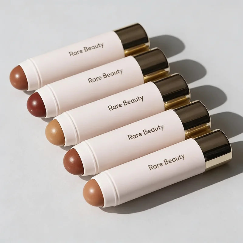 Rare Beauty Bronzer Contour Palette High-gloss Powder Fine Pearlescent Shimmer Sculpt Natural Nose Jawline Contouring Beginner