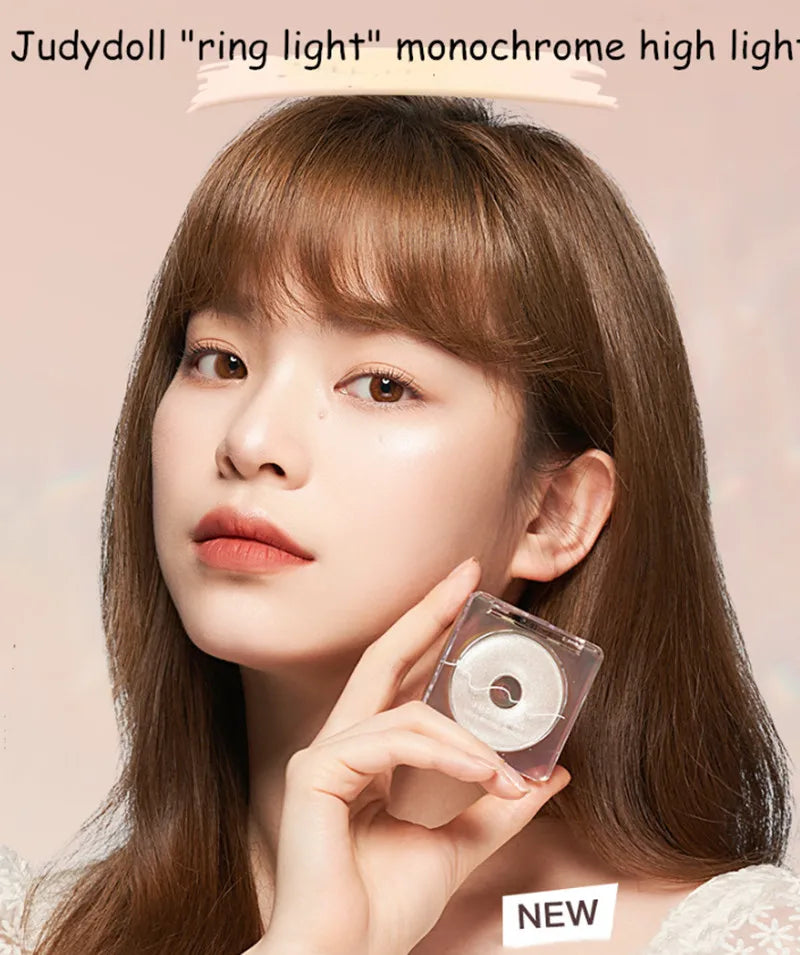 Judydoll Starlight Highlighting Powder Makeup Glow Face Contour Shimmer Water Light Highlight Pallete Illuminator Cosmetics
