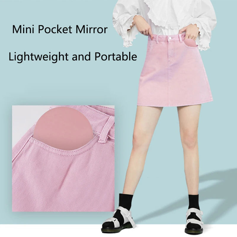 2-Face Portable LED Makeup Mirror, 2X/10X Magnifying, Foldable
