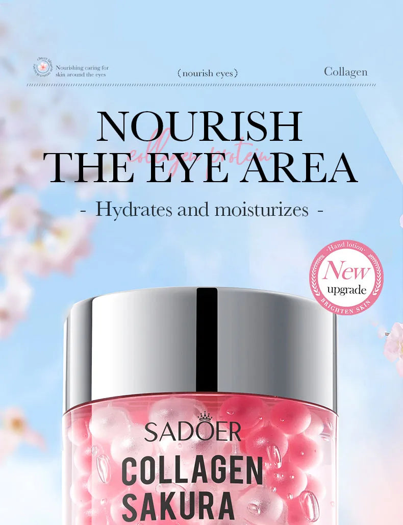SADOER Sakura Eye Cream for Dark Circles and Wrinkles - Moisturizing