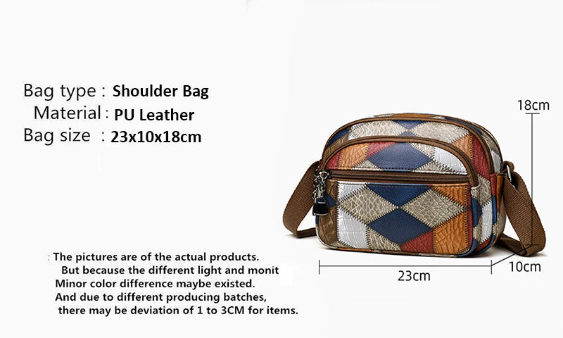 High Quality Solid Color PU Leather Shoulder Bag Old Money Crossbody Bags Women Large Capacity Ladies Handbags Female Tote Sac