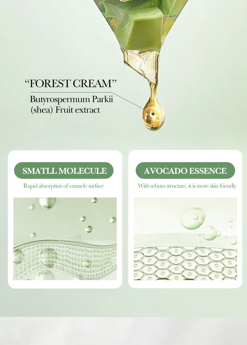 SADOER Avocado Skincare 6-Piece Set - Cleansing, Moisturizing, Care