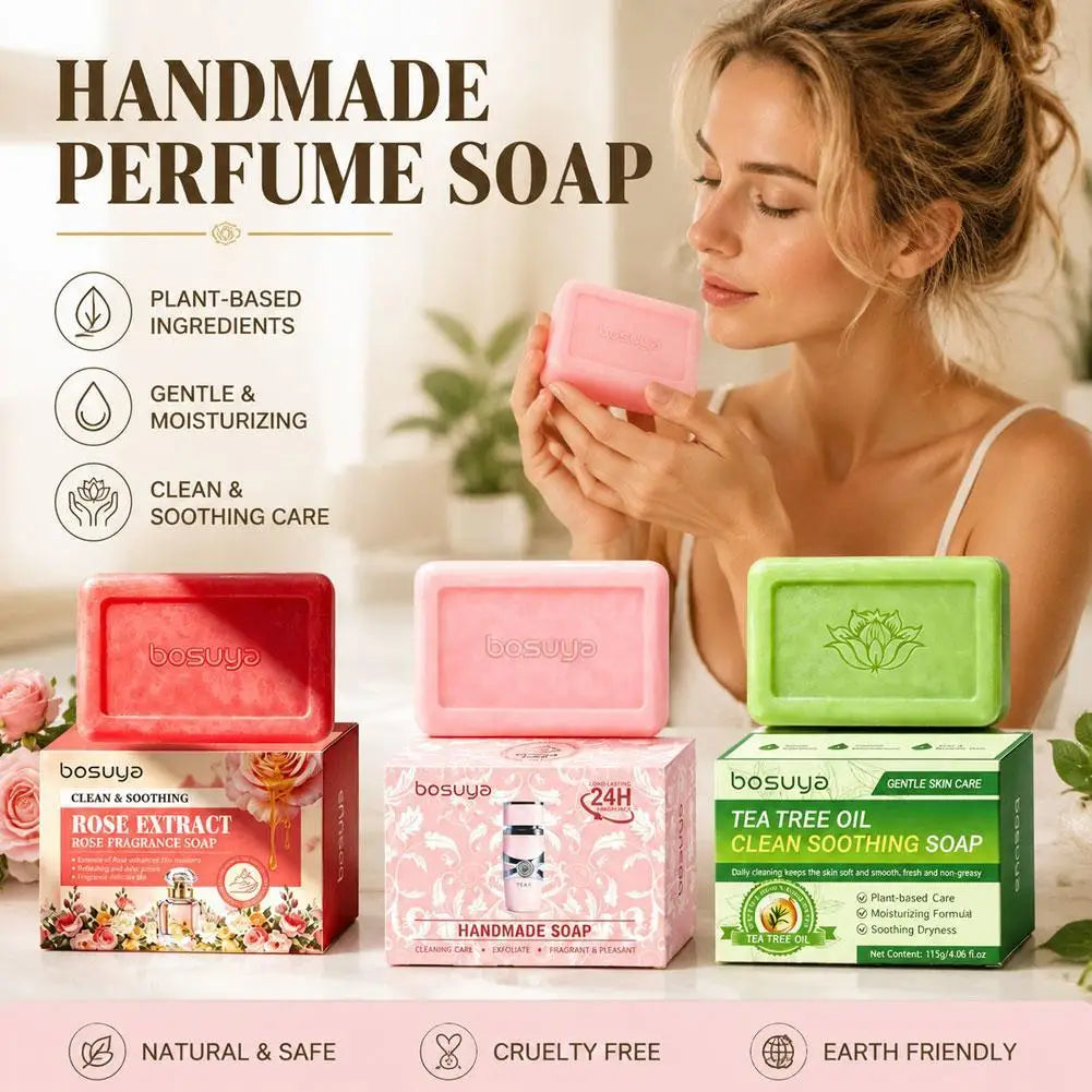 Flower-fragranced Soap Aroma Essential Oil Soap Handmade Soap For Body Cleansing Gift Wedding Party Favors