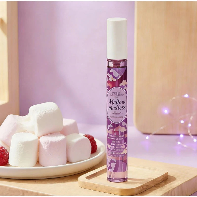 5pcs Gourmand Perfum Set Long Lasting Sweet Vanilla Cake Scent Mini Portable Fragrance Spray Set For Women