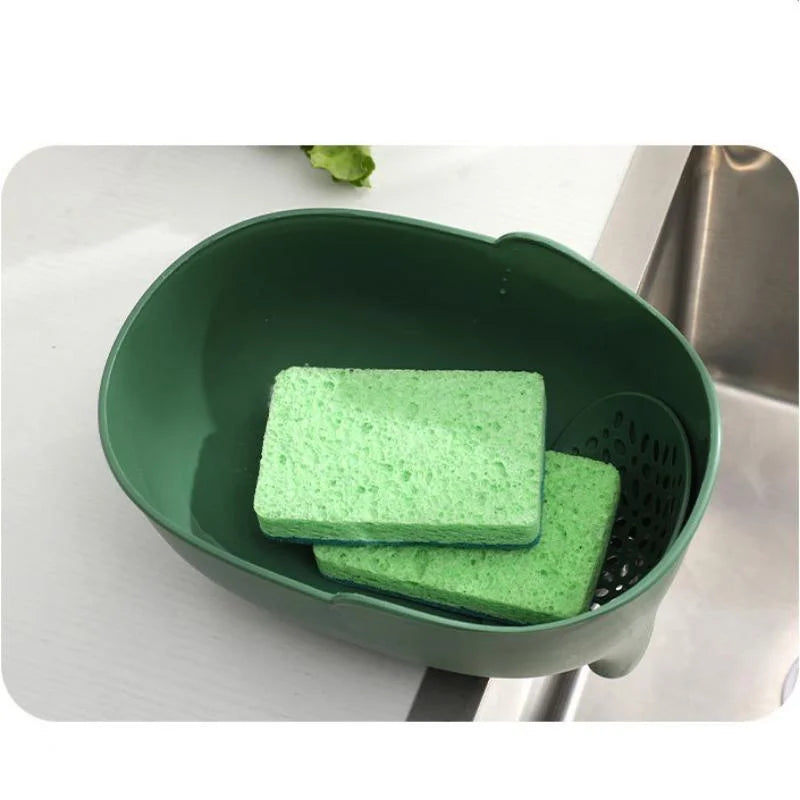 Filtro de canasta para desagüe de fregadero de cocina, filtro de residuos en forma de elefante, cestas colgantes para verduras, escurridor de lavado, estante de almacenamiento