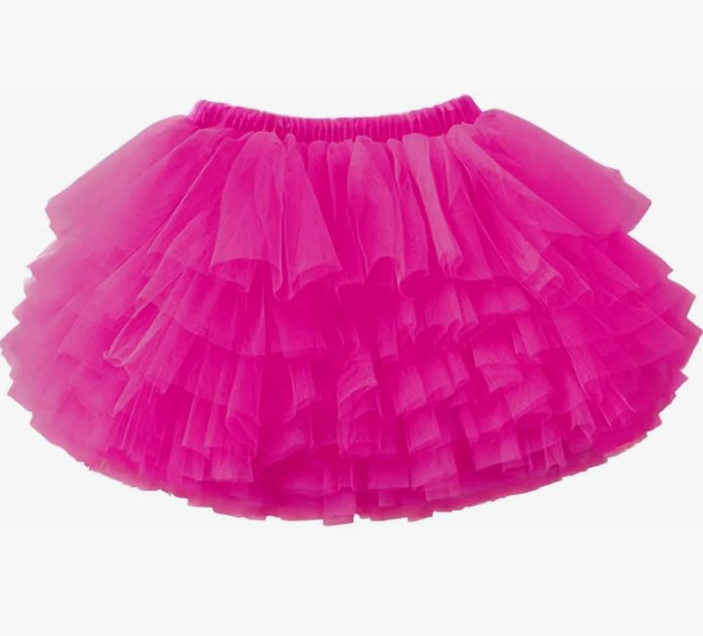Little Girls Tutu Skirts Black Fluffy Toddler Tulle Princess Ball Gown Pettiskirt Ballet Dance Kids Party/birthday Skirt 1-7T