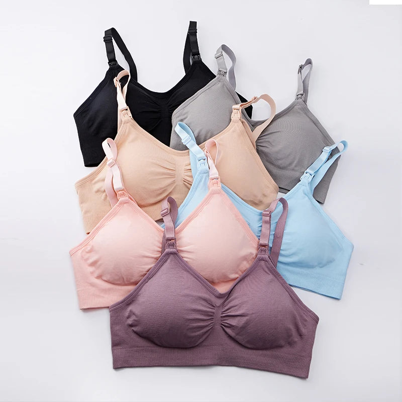 Hand Free Pumping Nursing Bra Breastfeeding Maternity Bras Women For Breast Special Underwear Pregnancy Clothes Can Wear All Day