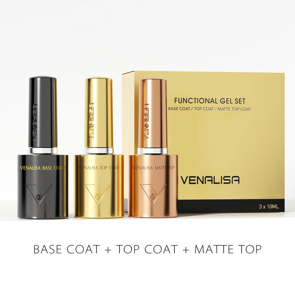 Venalisa 10ml Nail Gel Polish - HEMA/TPO Free Soak-Off UV LED Gel
