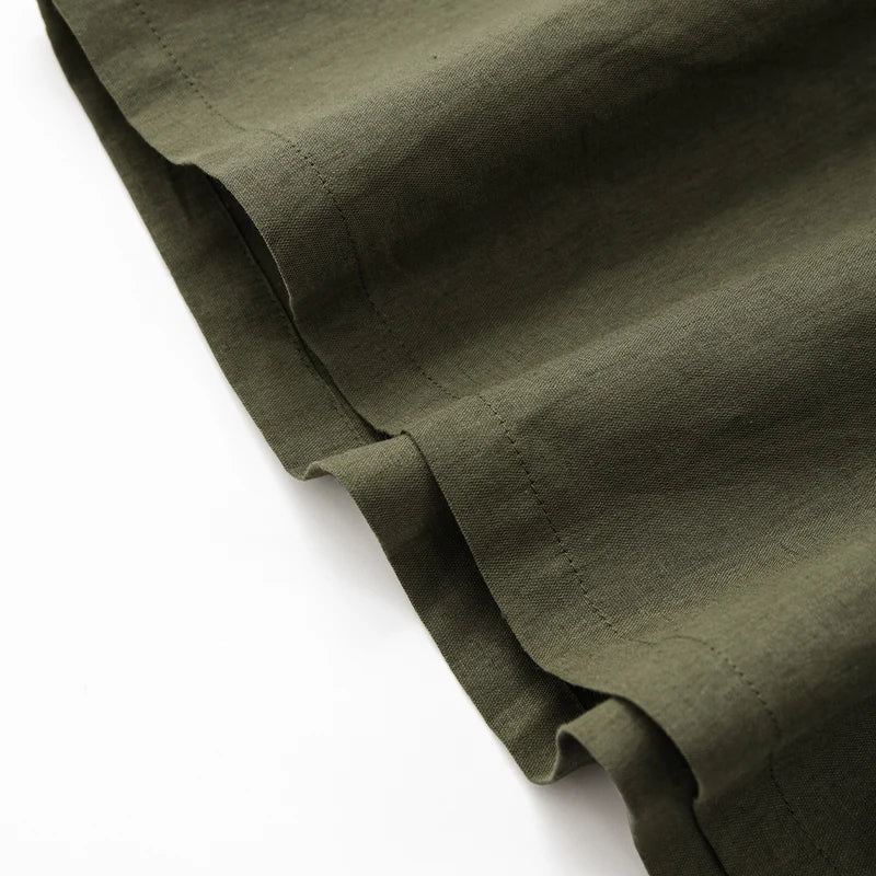 Cotton Linen Dresses For Women 2026 Casualshort Sleeve Back Bandage Harajuku Long Dresse Ladies Dresses Summer Sale Vestidos