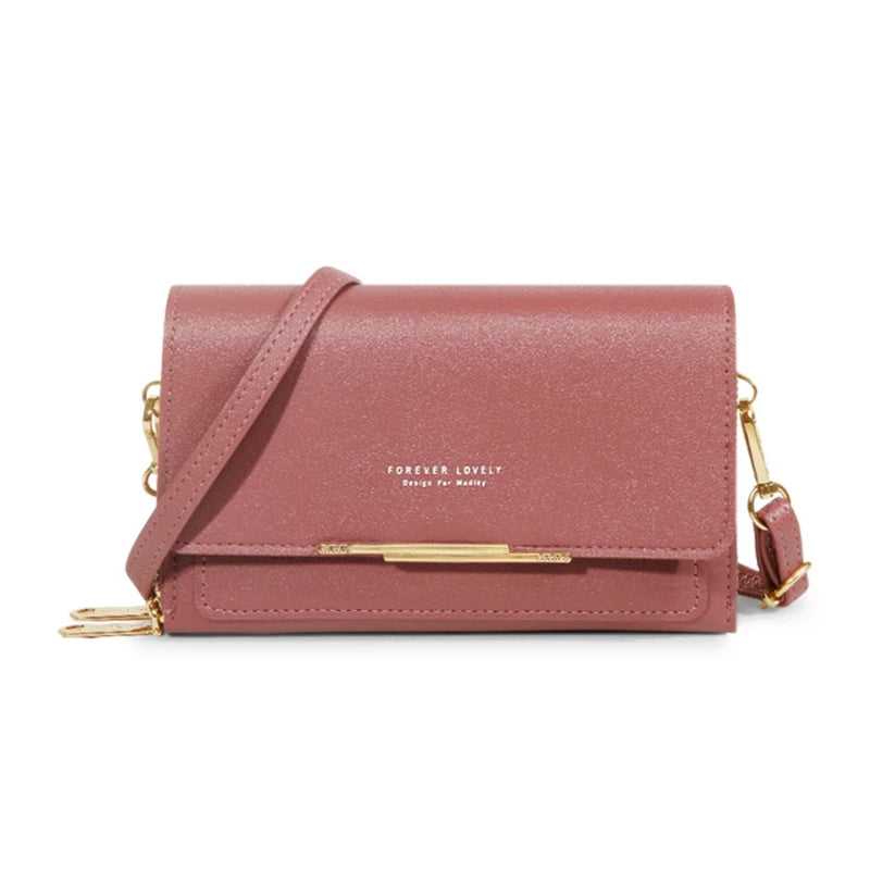Women Crossbody Bag Fashion Shoulder Messenger Bag Multi-pocket Solid Color Bag Luxury For Ladies Handbag