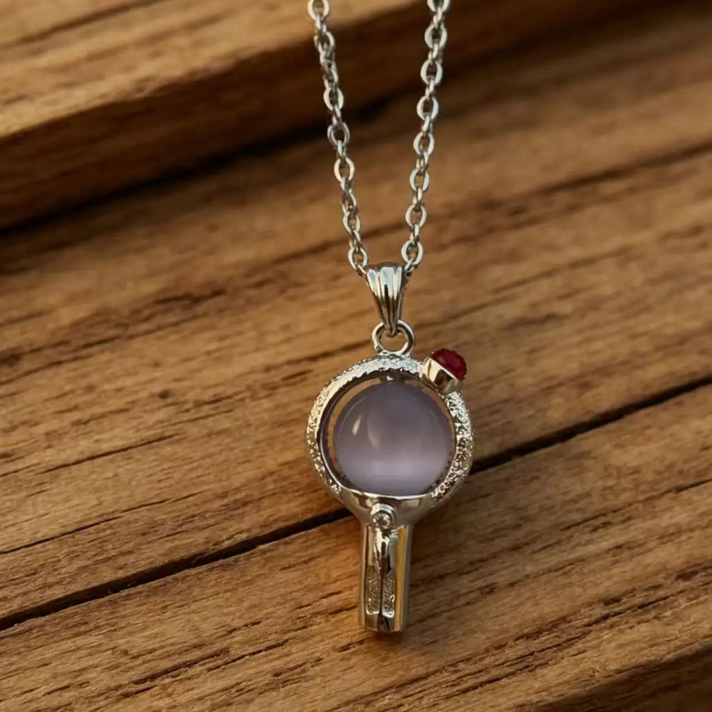 BT21 Clavicle Chain with Diamond Support Rod Series Purple and White Gift Clavicle Chain Daily Travel Accessories
