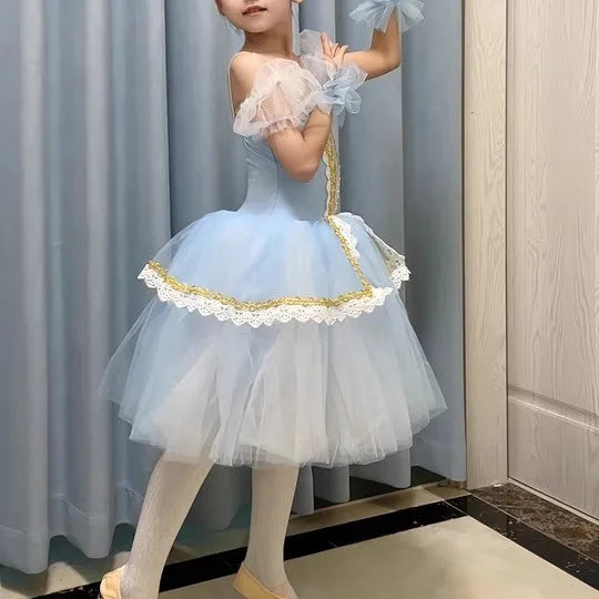 Dance Costumes Girls Dresses Cosplay Girl Ballet Leotards Baby Outfit Vestidos Summer Children Ballet Dress Tutu Kids Clothes