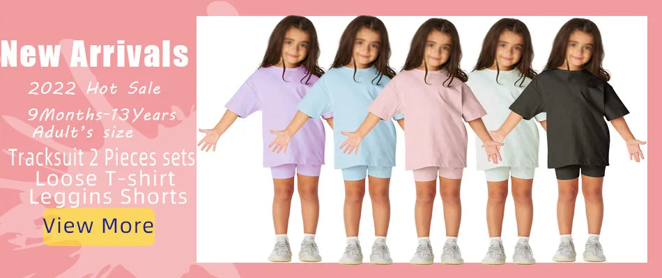 Kids Tales Unisex Children's Short Sleeve Top and Shorts Set