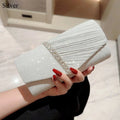 Luxury Glitter Evening Bags Chain Banquet Handbags Sequins Clutches Women Ladies