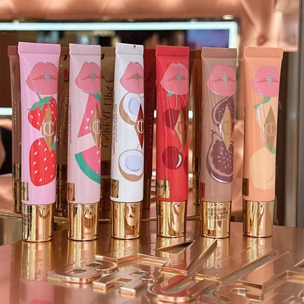 Charlotte Tilbury Lip Balm Facial Setting Powder Delicate Texture Flawless Liquid Foundation Cosmetics Moisturize Setting Spray