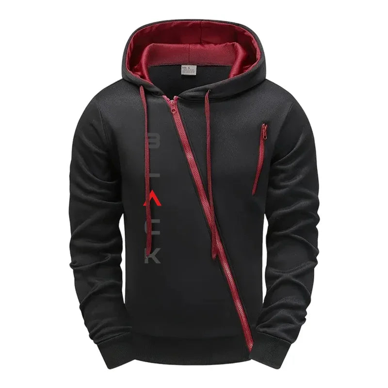 2025 Mens Tracksuit Hoodie Sweatpants Set With Zipper Jacket Black Letter Print Autumn Winter Casual
