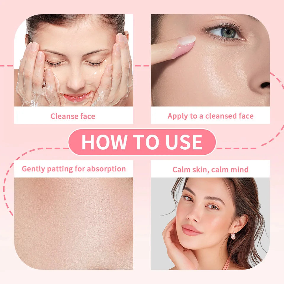 Salmon DNA PDRN Pink Peptide Serum Pink Glow Serum Remove Skin Darkness Hydrating Moisturizing Firming Korean Skincare Gifts