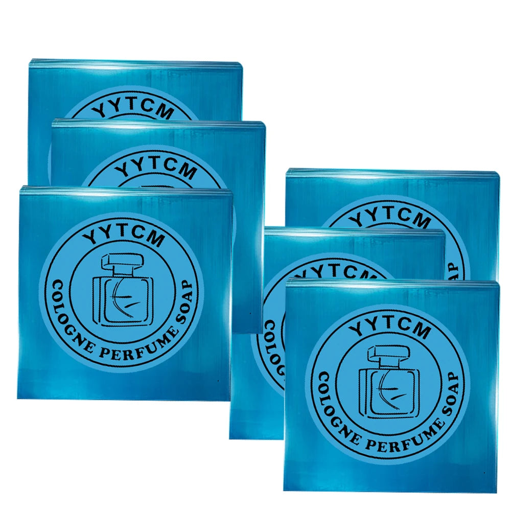 Men's Cologne Handmade Soap – Essential Oil Fragrance Bar for Face & Body (70g)