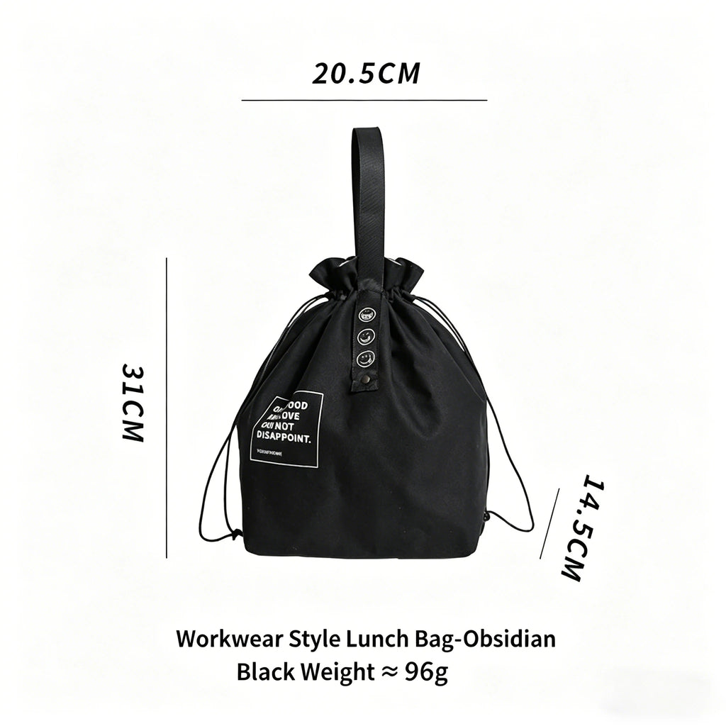 New Jewelry Lunch Bags Ice Storage Pack Student Portable Waterproof Picnic box bags industrial-style canvas portable pouches