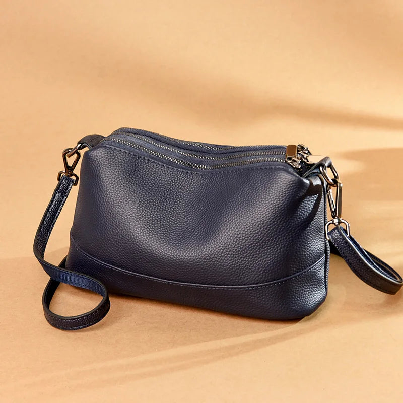 Badiman Women's Genuine Cow Leather Shoulder & Crossbody Bag