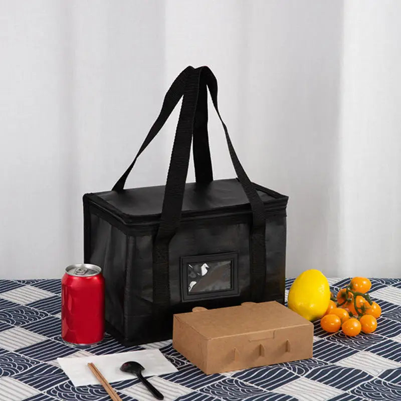 16/28/50/70L Insulated Thermal Cooler Bag Insulation To Keep Cold Large Capacity Portable Lunch Bag Zip Picnic Tin Foil Food Bag