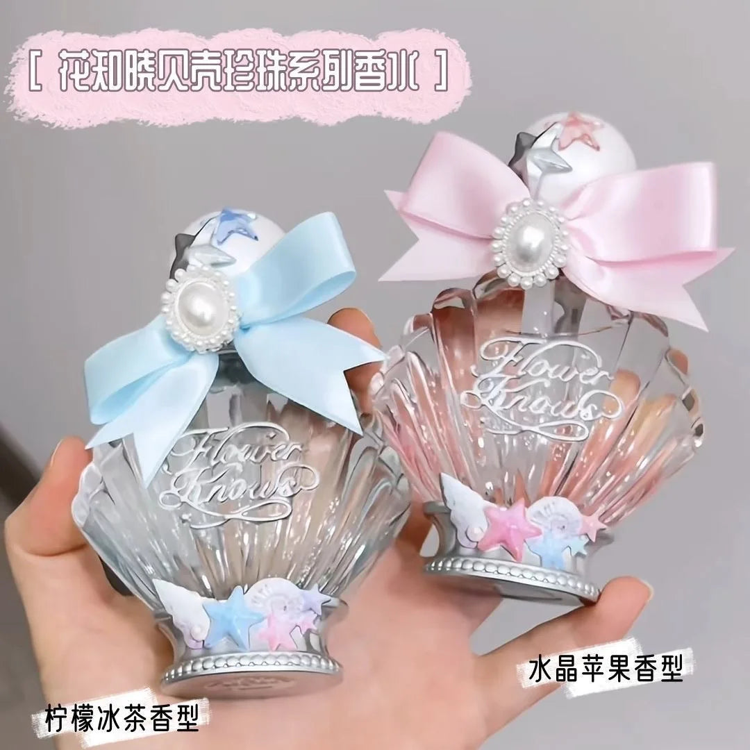 The Flower Knows the Mermaid Series Perfume Fresh Refreshing Fruity Aroma Tea Fragrance Long-lasting Fragrance Perfume Spray